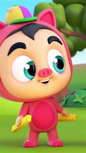 Three Little Pigges #shorts #fairytales #threlittlepigs #kindergarten