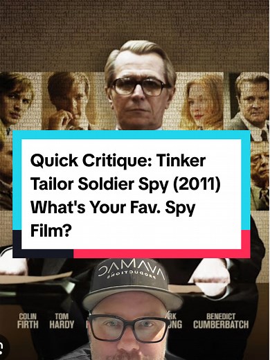 #greenscreen #fyp #fy #moviepodcast Quick Critique: Tinker Tailor Soldier Spy (2011)