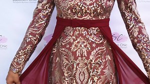 Une belle collection des robes soirées disponibles chez #boutique_saoussen_chic