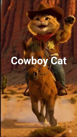 This Cat’s on a Culture Catwalk… Western Style 🐾
