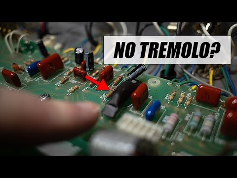 Fender Twin Reverb Reissue – No Tremolo Fix | Bad LDR Repair (Amp 2 of 3)