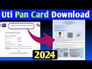 How to download pan card online | uti pan card download kaise karen | Uti pan card download |