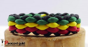 Woven paracord bracelet - Paracord guild