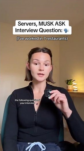 Server Interview Tip that Increases Your Chance of Getting the Job📝