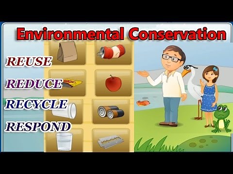 Environmental Conservation, The 4 R's - Reduce, Reuse, Recycle, Respond