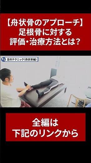 【舟状骨のアプローチ】足根骨に対する評価・治療方法とは？#short #頭痛 #首こり #肩こり #舟状骨 #治療家 #整体 #PLT協会
