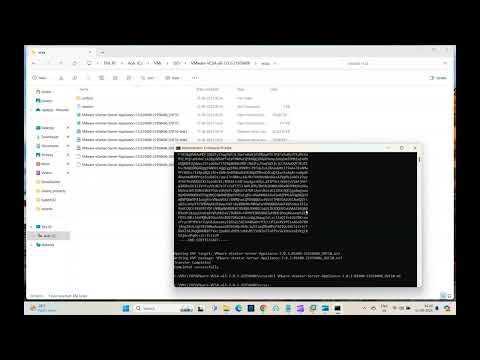 Fix vCenter installation stage 1