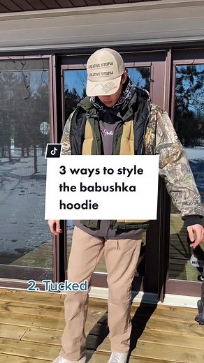 Reply to @basedredpilledgigachad ok here’s 3 ways to style the babushka scarf 🧣