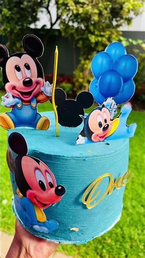 Mickey mouse cake design ideas #cake #mickeymouse #boycake #cakedecorating #cakedesign
