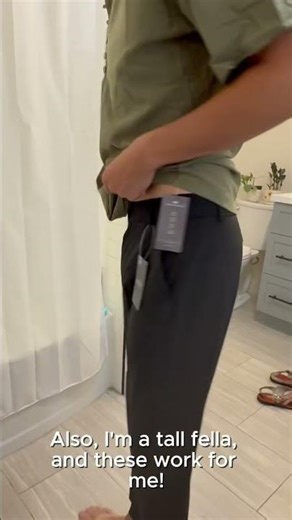 These golf joggers are so comfy, he’ll forget he's losing. 😎