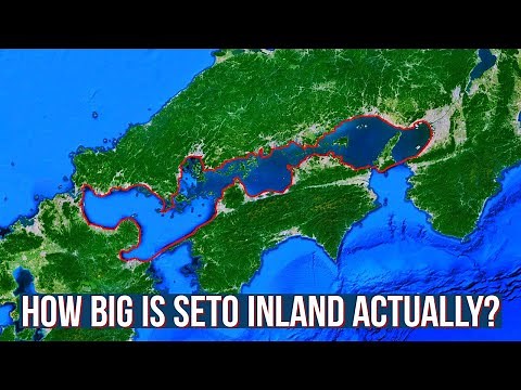 Seto Inland Sea, Japan - How Big Is Seto Inland Sea Actually?
