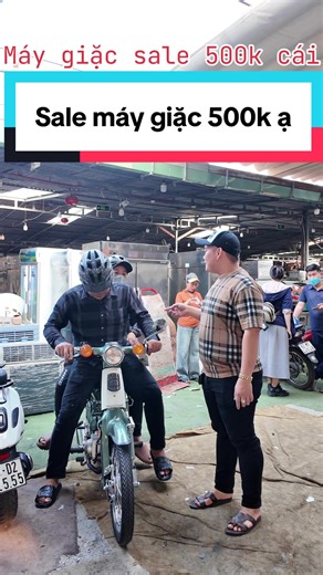 Giảm giá máy giặt 500k tại chợ đồ cũ Sài Gòn