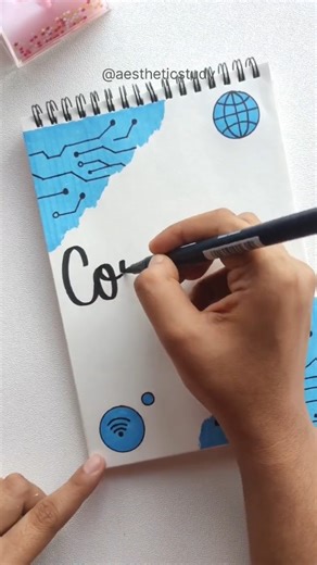 Easy front page idea 'Computer' #shorts #youtubeshorts #frontpage