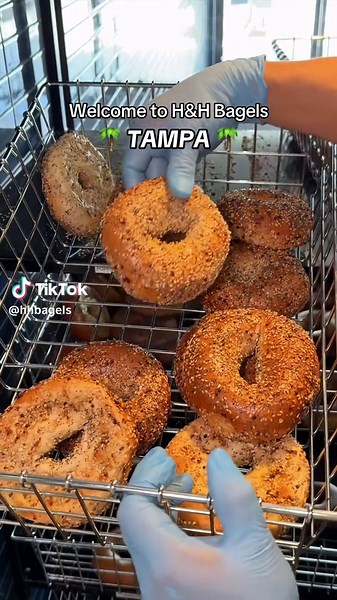 See you Thursday (10/2) for the Grand Opening of H&H Bagels in Tampa! 🥳 Details you won’t want to miss 👀⬇️ 🎉GRAND OPENING DETAILS🎉 The first 250 customers on Thursday 10/2 will receive a mystery tote bag with any purchase, starting at 6:00AM! Each tote holds an H&H gift card with random values (some up to $100)! 📍1155 S Dale Mabry Hwy Tampa, FL 33629 ⏰ 6:00AM - 6:00PM (we’re staying open late so there’s time for everyone to grab break fast bagels!) We’re so excited to offer Tampa our authen