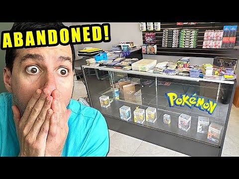 Man Finds ENTIRE Pokemon Store In ABANDONED Storage Unit!