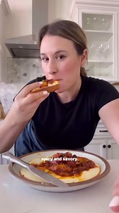 Whipped Brie & Spicy Peaches…this is EPIC! My favorite of the whipped brie recipes to date, and the bacon takes this to a whole new level. Ingredients: •8 oz brie (rind removed and cubed). •3-4 oz cream cheese. •2 peaches (sliced). •3 strips of bacon (chopped). •1 large shallot (finely chopped). •1-2 tbsp salsa macha or chili crisp. •2 tsp smoked paprika. •salt to taste. •2-3 tbsp chives. •3 tbsp honey. Directions: 1. Preheat a pan on high for 2 min. Add the bacon and lower heat to low, let it c