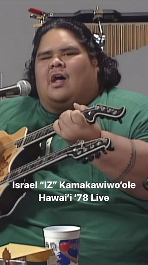 Israel “IZ” Kamakawiwo'ole® | Hawai’i ‘78 was always a staple in IZ’s live performances. This performance is a bit different than the other live versions we have shared... | Instagram