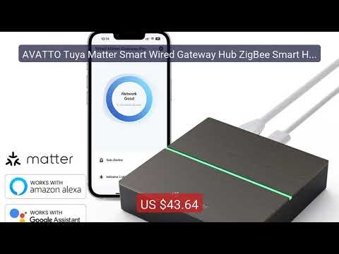 AVATTO Tuya Matter Smart Wired Gateway Hub ZigBee Smart Home B... — Hot Deal 2026 | Limited Offer!