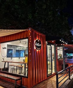 [Hot Item] Portable Restaurant Container Shop Bar Made by Prefab Modular Houses