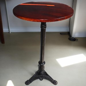 Round Bar Table, Industrial Bar Table, Metal Table, Bar Table, Pub Table, Cocktail Table, Wood Top Table, Bistro Table, Dining Table, Bar - Etsy