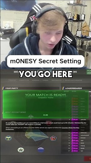 m0NESY Shows Setting That Will Make Your CS2 Better