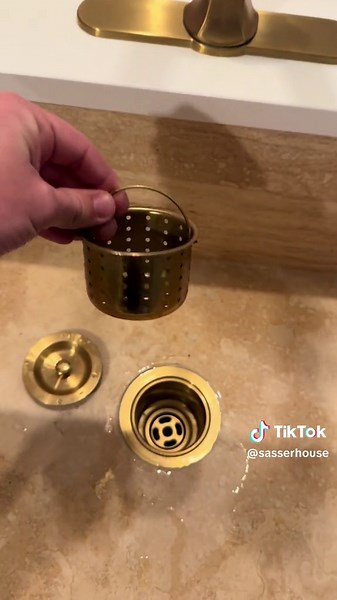 Travertine Stone Farmhouse Sink Transformation | Kitchen Remodel