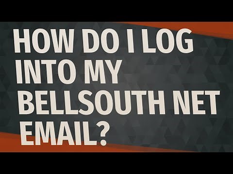 How do I log into my BellSouth Net Email?