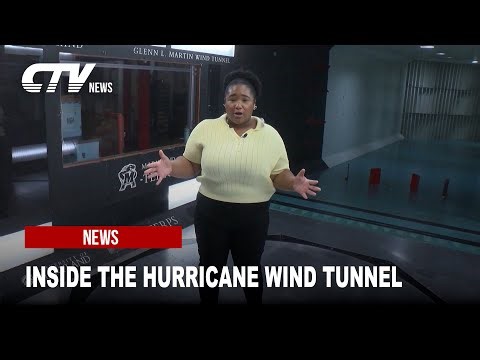 Experiencing Hurricane Force Winds Inside UMD’s Wind Tunnel
