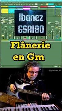 Ibanez GSR180 - Flânerie en G Myxolydien - Ableton Live - APC Mini MK2 #shorts #music