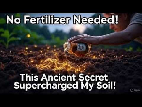 Stop Buying Fertilizer! This Ancient Soil Method Fixes Your Garden Naturally