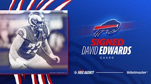Bills sign G David Edwards to a one-year deal