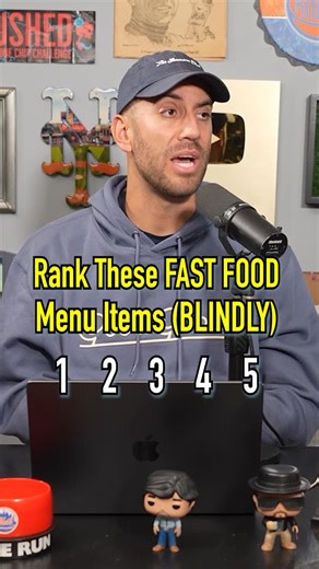 The Makeshift Project on Instagram: "RANKING FAST FOOD Menu Items BLINDLY! What is the GOAT fast food menu item?"