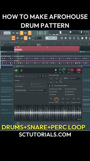 How to make Afro house drum pattern in fl studio