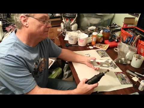 How to make rust holes and dents in your model