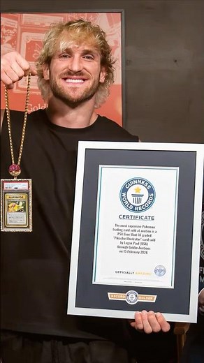 Logan Paul's Pikachu Illustrator sells for 16 MILLION DOLLARS 💸
