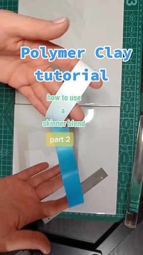 Creative Polymer Clay Tutorial: Skinner Blend Technique Explained