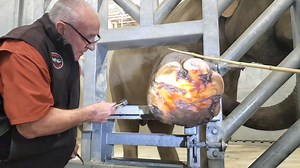 1M views · 5.2K reactions | Me demonstrating foot care paying attention not to leave the pad looking like the socky surface of the moon. | Elephant business Inc | Facebook