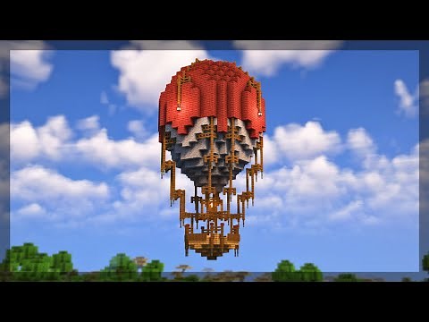 Minecraft: How to Build a Balloon - Minecraft Tutorial