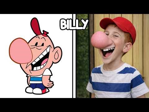 Billy and Mandy Characters In Real Life! 💀