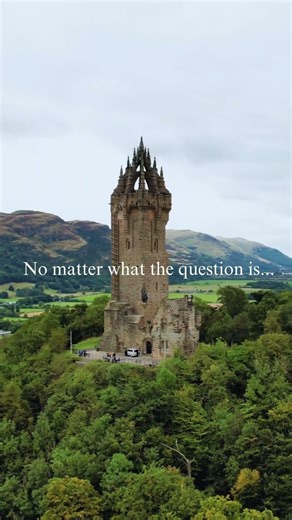 No matter what the question is, the answer is always 'Scotland' #scotland #travel #visitscotland