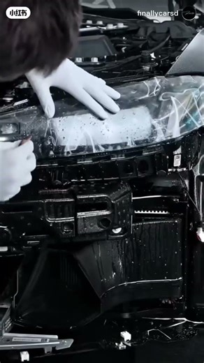 Headlight Protection Film Installation