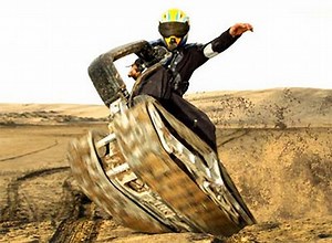 DTV Shredder Segway Tank In Action (video)