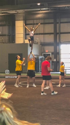 Shocker cheer clinic was so much fun! Can’t wait until next time. 💛 @goshockerscheer | Lola Lynn Grim