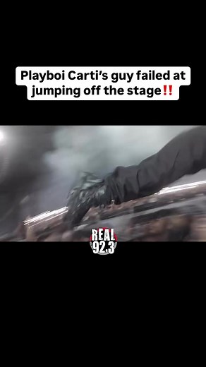 Mitch Modes Stage Fall During Playboi Carti Concert