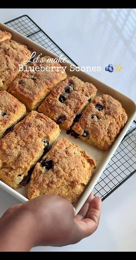 Delicious Blueberry Scones Recipe for Baking Therapy