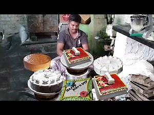 Making Of Cakes In Bakery | How To Make Cakes In Bakery | #Cakes