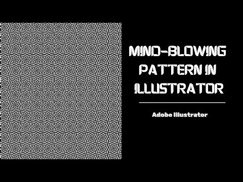 Create a Stunning Optical Illusion Pattern in Illustrator | Full Tutorial