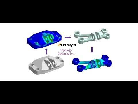 Topology Optimisation in ANSYS | Model Validation | Jet Engine Bracket | Ansys Mechanical