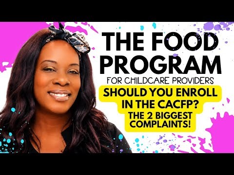 Childcare Food Program | CACFP | Open a Daycare | Preschool | Childcare Business