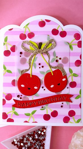 1.5K views · 10 comments | Hi there! These note cards are featuring @teamspellbinders “Cherry Chic” layering stencil set!!! #neverstopmaking #spellbinders #SpellbindersClubKits #sharehandmadekindness #handmadecards #cardmakingideas #papercrafts #feitoamao #arte #scrapbooking #arteempapel #criatividade #ideias #artesanal #handmade #crafts | Flávia Cavaliéri | Facebook